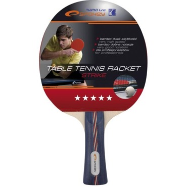 Pingpongová pálka Spokey STRIKE šedá
