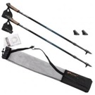 Trekingové hole Spokey SADDLE II Hliníkové dvoudílné hole vybavené koncovkami ergoSpokey - nordic walking protektor a systémem...  S