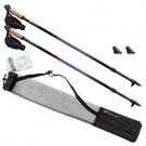 Trekingové hole Spokey CREST II Hliníkové dvoudílné hole vybavené koncovkami ergoSpokey - nordic walking protektor a systémem...  S