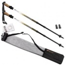 Trekingové hole Spokey PATHFINDER II Lehké, třídilné carbonové hole vybavené koncovkami ergoSpokey - Trekking protektor a systémem...  S