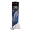 Plastové badmintonové míče Spokey SHOOT 6 ks modré