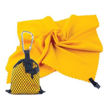 Rychleschnoucí ručník Spokey NEMO žlutý s karabinou z kategorie .