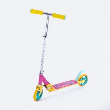 Skládací koloběžka Spokey Aster Spokey Koloběžky Skládací koloběžka s kolečky 80A o průměru 145 mm a použitá kvalitní ložiska ABEC7, zaručují jejich vysokou...
