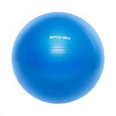 Gymnastický míč Spokey FITBALL III 55 cm včetně pumpičky modrý z kategorie .