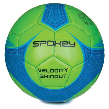 Fotbalový míč Spokey VELOCITY SHINOUT zeleno-modrý z kategorie .