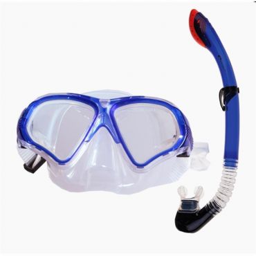 Sada brýle+šnorchl modrý Spokey TORTUGA z kategorie .