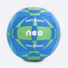 Neoprenový volejbalový míč Spokey NEO SOFT modro-zelený