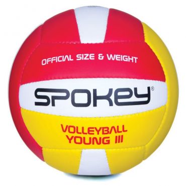 Volejbalový míč Spokey YOUNG III červeno-žlutý z kategorie .