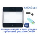 Osobn� digit�ln� v�ha Tanita BC-1000 + ANT Stick + GMON 1000 + p�enosn� pouzdro Osobn� v�ha s t�lesnou anal�zou Nam��en� hodnoty jsoup�en�eny bezdr�tovou technologi� ANT+...  T