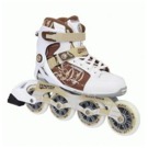 Inline brusle Tempish Elur lady 11 Velmi lehké dámské brusle s velkými kolečky o průměry 90 mm pro rychlejší jízdu zkušených bruslařek.  T