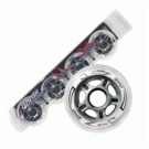 Kolečka Tempish Impuls 80 mm / 84A Fitness kolečka s malým průměrem pro snadnější změnu směru jízdy především pro začínající bruslaře.  T