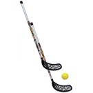 Florbalová sada hokejek Tempish Zero junior 75 cm + míček Sada 2 dětských florbalek délky 75 cm a míčky pro domácí začátky a osvojení si držení hole a...  T