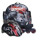 Dětský inline set Tempish Baby Skate 11 black Skvělý a oblíbený set dětských bruslí, chráničů a helmy ve sladěných barvách. Ideální sada pro...  