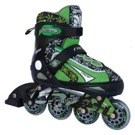 Dětské inline brusle Tempish Racer 11 green