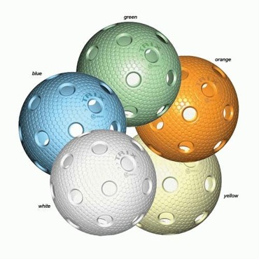 Florbalový míček Tempish TRIX modrý z kategorie .