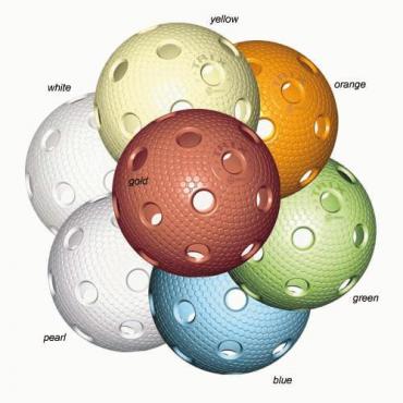 TRIX florbalový míček - green z kategorie .