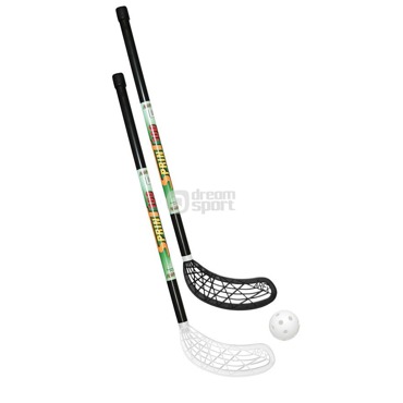 Florbalový set hokejek Sprint 100 Junior 66 cm + míček