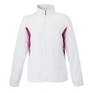 Dámská tepláková bunda Tecnifibre Active white 2011/2012 Lehká dámská sportovní bunda z nové kolekce 2011/2012. Vyšší stojáček do nepříznivého počasí.... Badmintonové rakety, míčky Victor