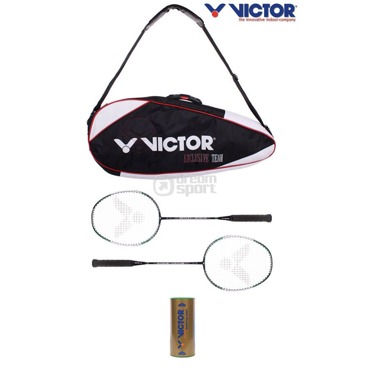 Optimální badmintonový set Victor Pro Ladon 6