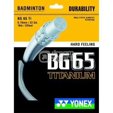 Badmintonový výplet YONEX BG 65 Ti