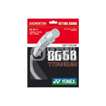 Badmintonový výplet YONEX BG 68 Ti