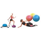 Dynaso Bossa 55cm + Over ball 26 cm Skv�l� pomocn�k p�i dom�c�m cvi�en� a posilov�n�. Posilujete cel� t�lo. Pom�cka, kter� nesm�... Rehabilita�n� pom�cky  Ostatn�