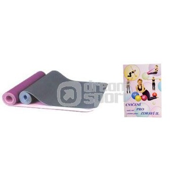 Podložka Yoga mat TPE original + zdarma publikace