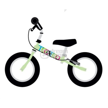 Odrážedlo Too Too 12"/12" Green s brzdou