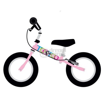 Odrážedlo Too Too 12"/12" Pink s brzdou