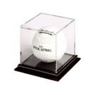 Krabička na míč softball Průhledná krabička na trofejní míč.   