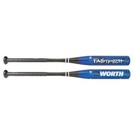 Softballová pálka WORTH W1FPB oblíbená pálka WORTH pro fastpitch, váha -8, barrel 2 1/4" válec, kvalitní grip, délka 27(19),...  