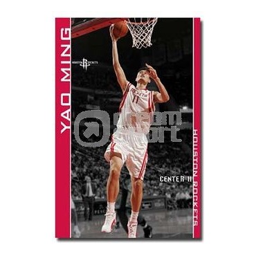 Plakát NBA Yao Ming