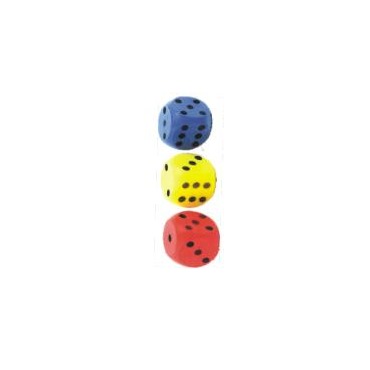 Kostka molitan 15 cm 1-6 puntíků
