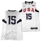USA Olympic Team ANTHONY bílý Olympic USA Basketball Twill Jersey, Anthony, 100% polyester s podšívkou, našité jméno a číslo,...