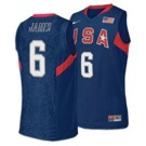 USA Olympic Team JAMES modrý Olympic USA Basketball Twill Jersey, James, 100% polyester s podšívkou, našité jméno a číslo, na...  