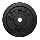 Závaží Spokey SINIS 10kg Litinové závaží Spokey nasaditelné na tyč o průměru 29 mm.  