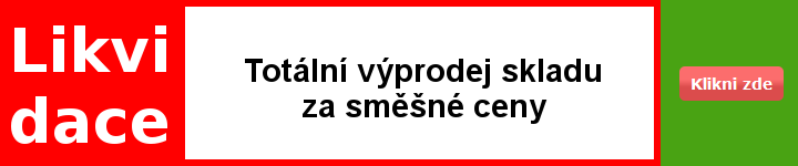 Likvodace HP Ukončujeme provoz a doprodáváme sklad za srandovní ceny.