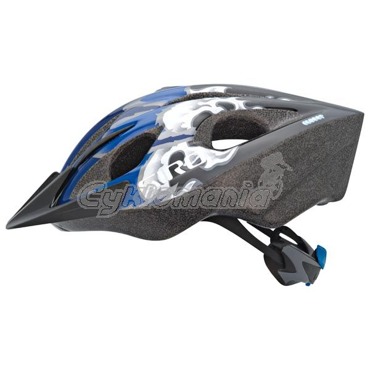 Dětská přilba Giro Flurry 10 blue/black dragon flames z kategorie .