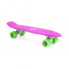 Spokey CRUISER board 22 x 6" růžový, zelená kolečka 60x45 mm