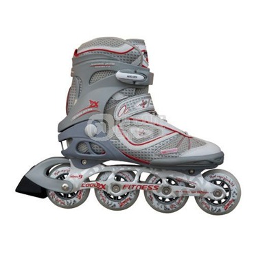 Inline brusle Tempish Fitness cool ZX 09 silver-red z kategorie .
